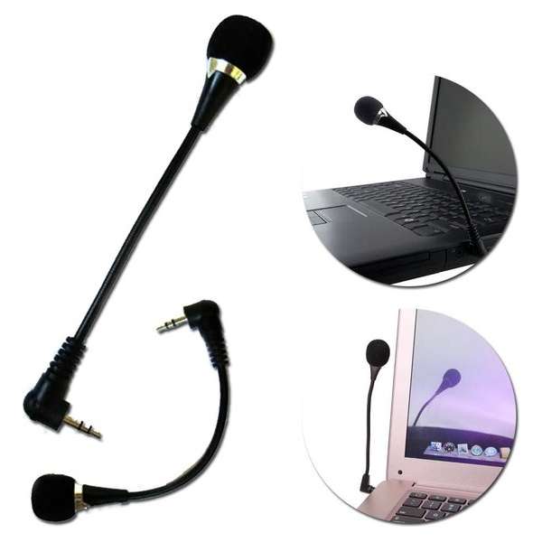 Mini condensator microfoon | Microfoons | Externe microofon | 3.5mm Jack | Microphone