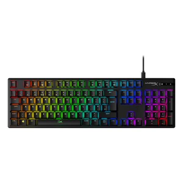 HyperX Alloy Origins RGB Mechanisch QWERTY Gaming Toetsenbord - HyperX Aqua Switch