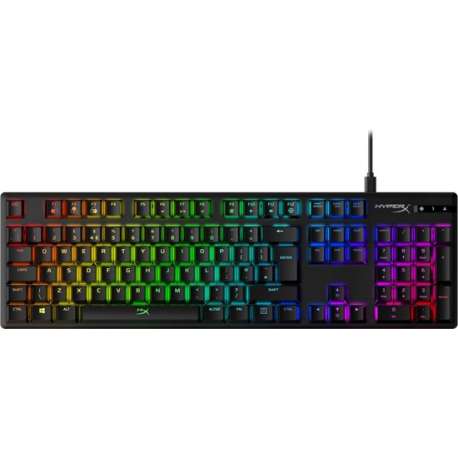 HyperX Alloy Origins RGB Mechanisch QWERTY Gaming Toetsenbord - HyperX Aqua Switch