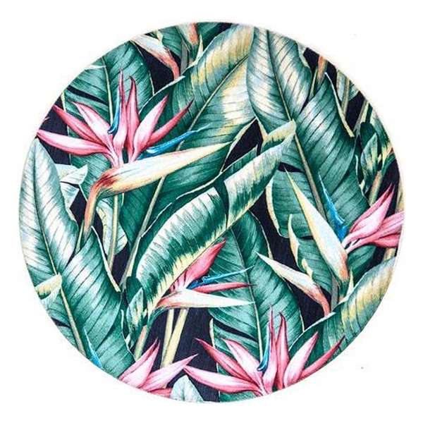 Moodadventures | Muismatten | Muismat Rond Strelitzia | Rubber | 20x 20 cm.