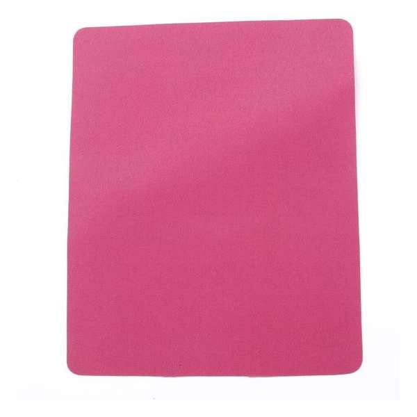 Muismat | Stof | Ultra dun | Non slip| 21.5 x 17.5 | Roze