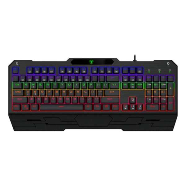 T-Dagger TGK 301 Battleship RGB Mechanisch Gaming Toetsenbord Ergonomisch QWERTY toetsenbord met Anti-Ghosting toetsen