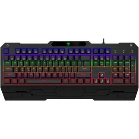 T-Dagger TGK 301 Battleship RGB Mechanisch Gaming Toetsenbord Ergonomisch QWERTY toetsenbord met Anti-Ghosting toetsen