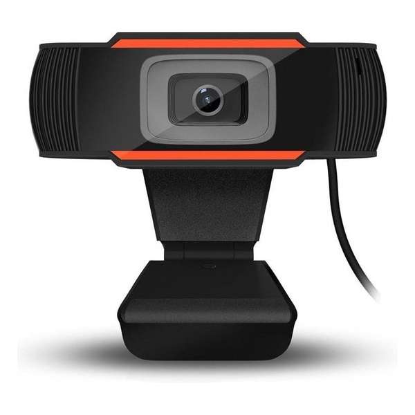 WiseGoods - Webcam - USB Webcam Met Microfoon - Draaibaar - Full HD 720P - Zwart