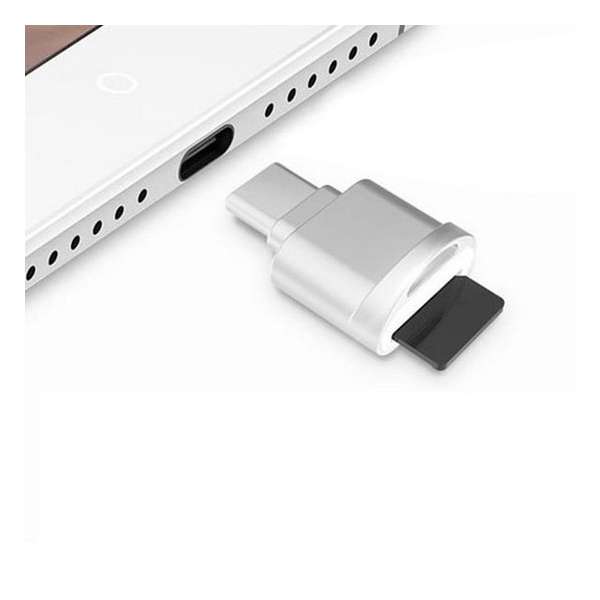 USB-C / Type-C 3.1 naar Micro SD (TF) Kaartlezer Adapter