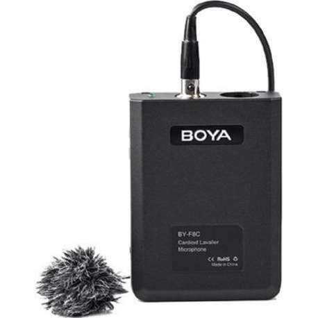 Boya Cardioide Lavalier Microfoon BY- F8C voor Video of Instrumenten