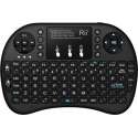 Rii Mini Wireless Keyboard i8+ toetsenbord RF Wireless QWERTY Engels Black