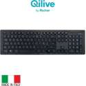 Qilive Q.8940 toetsenbord RF Draadloos Italiaans Zwart