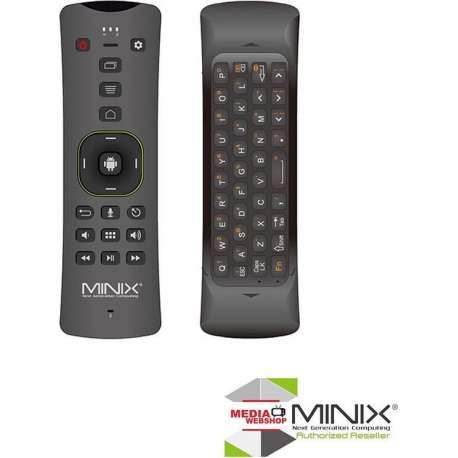 MINIX NEO A3 RF Draadloos Drukknopen Zwart afstandsbediening