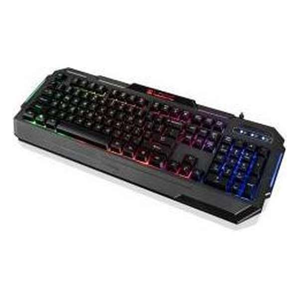 Modecom K-LC-STARR-TWO LOGIC GAMING KEYBOARD [USB, 104-key, 12-media, Anti-Ghosting, LED Backlit]