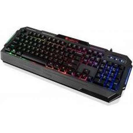 Modecom K-LC-STARR-TWO LOGIC GAMING KEYBOARD [USB, 104-key, 12-media, Anti-Ghosting, LED Backlit]