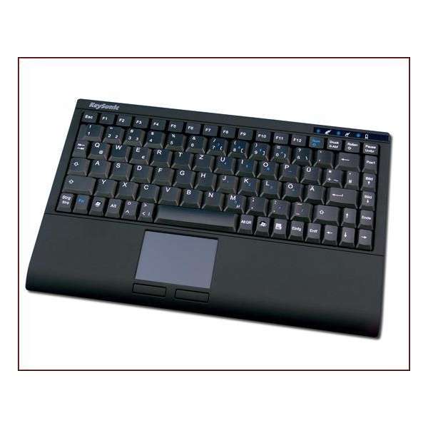 KeySonic ACK-540 RF+ RF Draadloos QWERTY Zwart