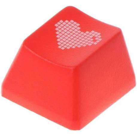 R-4 Hoogte | Keycap Voor Escape Toets | Key Cap | Rood Hart| Toetsenbord | Gaming