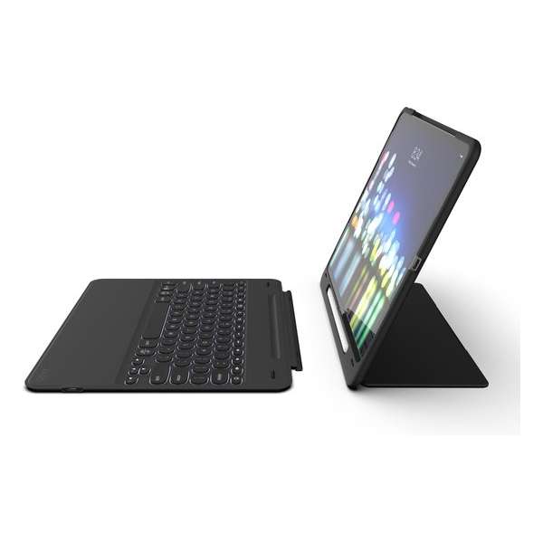 ZAGG Slim Book Go toetsenbord voor mobiel apparaat Zwart Bluetooth