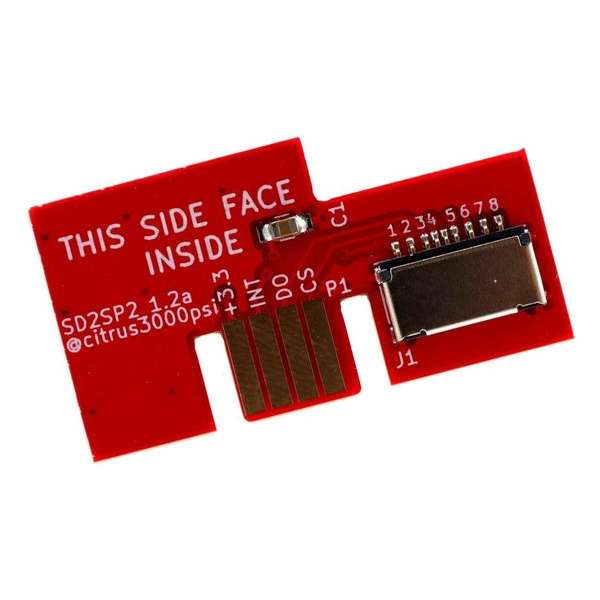 SD2SP2 microSD Card Adapter for GameCube Serial Port 2