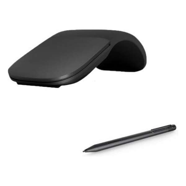 DrPhone PRO N0 -  Surface Set - 2 in 1 - Muis + Actieve Stylus Pen met 4096 Drukpunten - Zwart