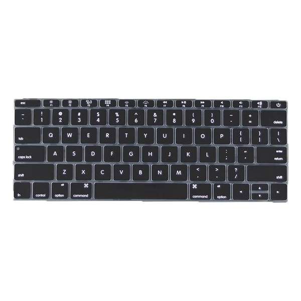 ENKAY MacBook 12 inch Keyboard Protector Zwart - US Layout