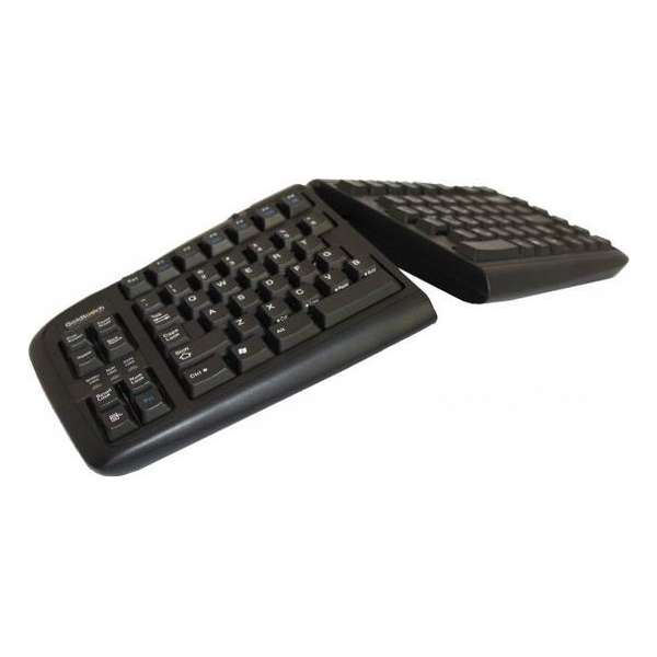 BakkerElkhuizen Goldtouch Adjustable V2 Black Splitkeyboard (US)