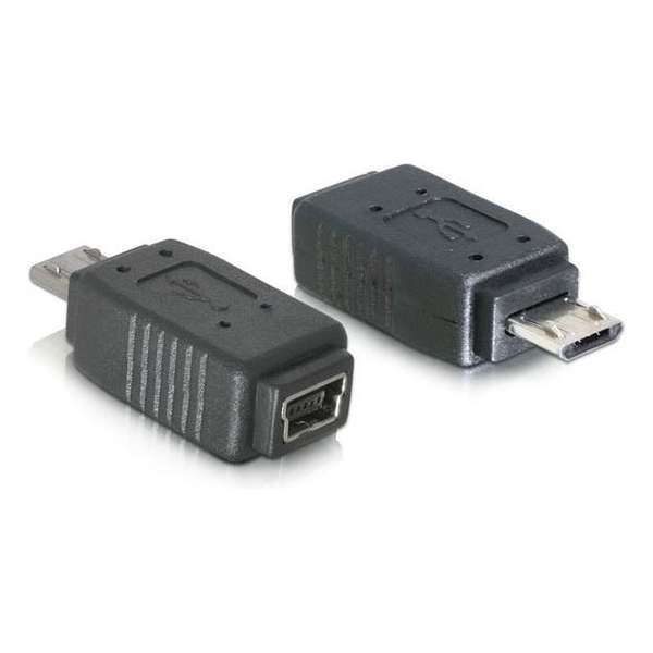 DeLOCK Adapter USB micro-B male to mini USB 5-pin