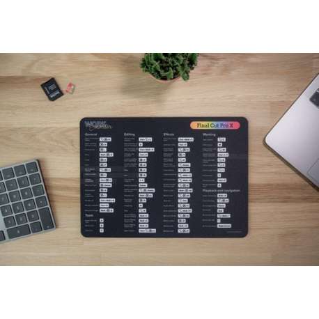 Final Cut Pro Shortcut Mousepad - Mac