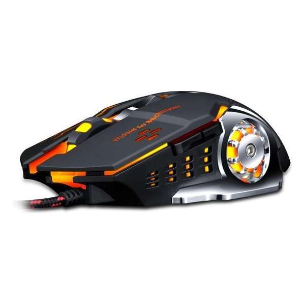 WiseGoods - Premium 8D Optische LED Pro Gaming Muis - USB Bedrade Gaming Muis - 3200 DPI - Stille Muis