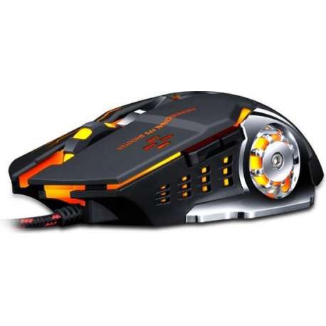 WiseGoods - Premium 8D Optische LED Pro Gaming Muis - USB Bedrade Gaming Muis - 3200 DPI - Stille Muis