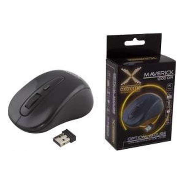 Extreme Draadloze Optische 3D 2.4Ghz Muis - Maverick