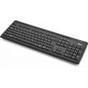 Fujitsu KB410 toetsenbord USB QWERTY Scandinavisch Zwart