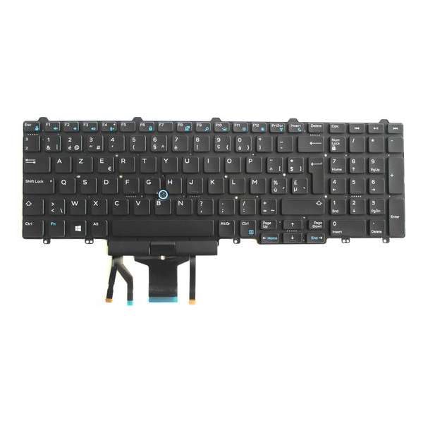 Dell TF5M0 US Internationaal QWERTY Laptop Toetsenbord Verlicht (Origineel)