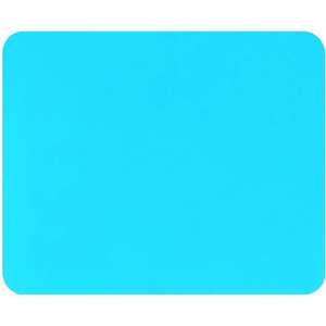 Muismat | Stof | Ultra dun | Non slip| 21.5 x 17.5 | Turquoise