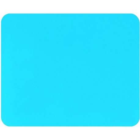 Muismat | Stof | Ultra dun | Non slip| 21.5 x 17.5 | Turquoise