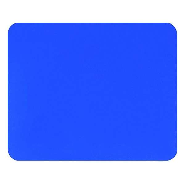 Muismat | Stof | Ultra dun | Non slip| 21.5 x 17.5 | Blauw