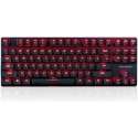 Modecom K-MC-BLADE-BROWN Volcano Blade UltraThin Mechanical Keyboard [USB, 87-Key,Anti-Ghost Matrix]