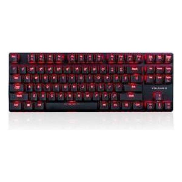 Modecom K-MC-BLADE-BROWN Volcano Blade UltraThin Mechanical Keyboard [USB, 87-Key,Anti-Ghost Matrix]