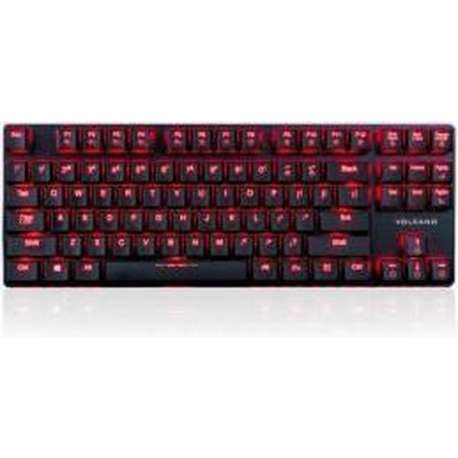 Modecom K-MC-BLADE-BROWN Volcano Blade UltraThin Mechanical Keyboard [USB, 87-Key,Anti-Ghost Matrix]