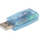 USB DSP 5.1 Externe Sound Card Adapter Mono Channel geluidskaart