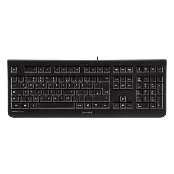 CHERRY KC 1000 USB QWERTY Pan Nordic Zwart