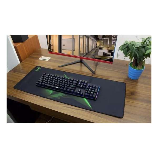 T-DAGGER Muismat Gaming – Computer Muismat XL - Speed Editie - Zwart - Anti Slip