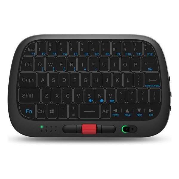 Rii i5 (RT725) Mini 2.4g draadloze full-size touchpad - mini toetsenbord combo (keuze switch tussen deze functies)