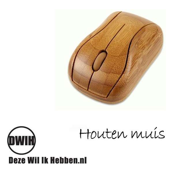 Houten Draadloze muis