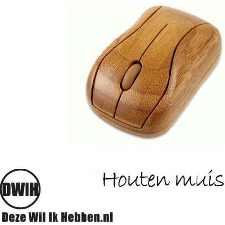 Houten Draadloze muis