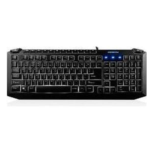 Modecom K-MC-5008-100-U-L MC-5008 MULTiIMEDIA KEYBOARD BACKLIT [USB, 103-Key, 14-Hot-keys, 1.8m]