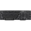 Activejet K-3021 toetsenbord USB QWERTY US International Zwart