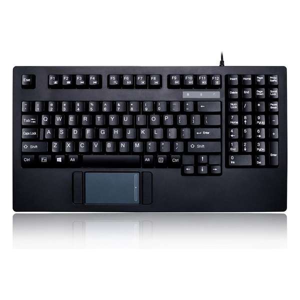 Adesso EasyTouch 425 toetsenbord USB QWERTY Amerikaans Engels Zwart