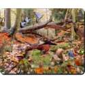 Herfstlandschap Bos + Dieren  Muismat