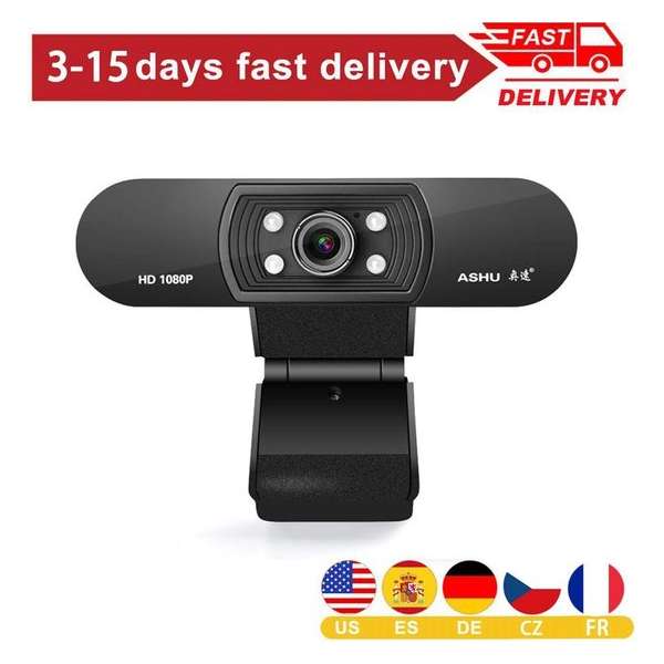 Full HD Webcam usb 1080p met microfoon