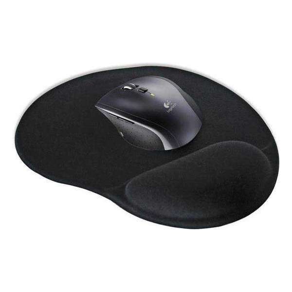 Ergonomische muismat ( mousepad ) met polssteun zwart