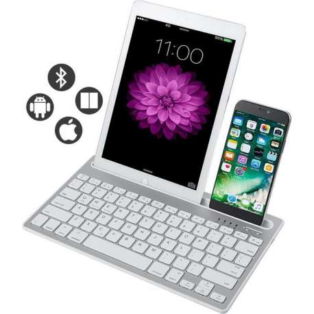 Universieel draadoos bluetooth qwerty klavier voor IOS Android Windows of MAC OS