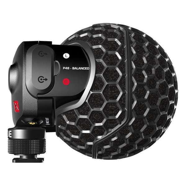 RØDE Stereo VideoMic X Microfoon voor digitale camera Zwart