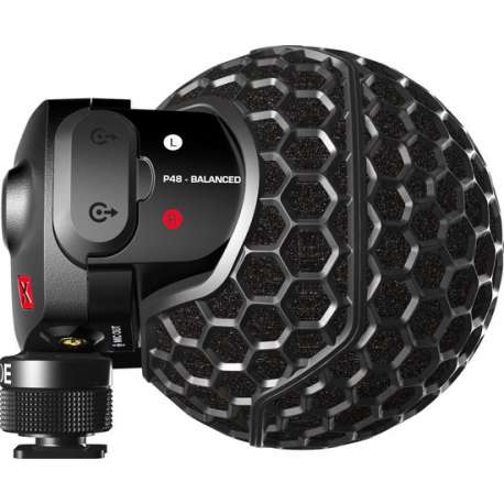 RØDE Stereo VideoMic X Microfoon voor digitale camera Zwart